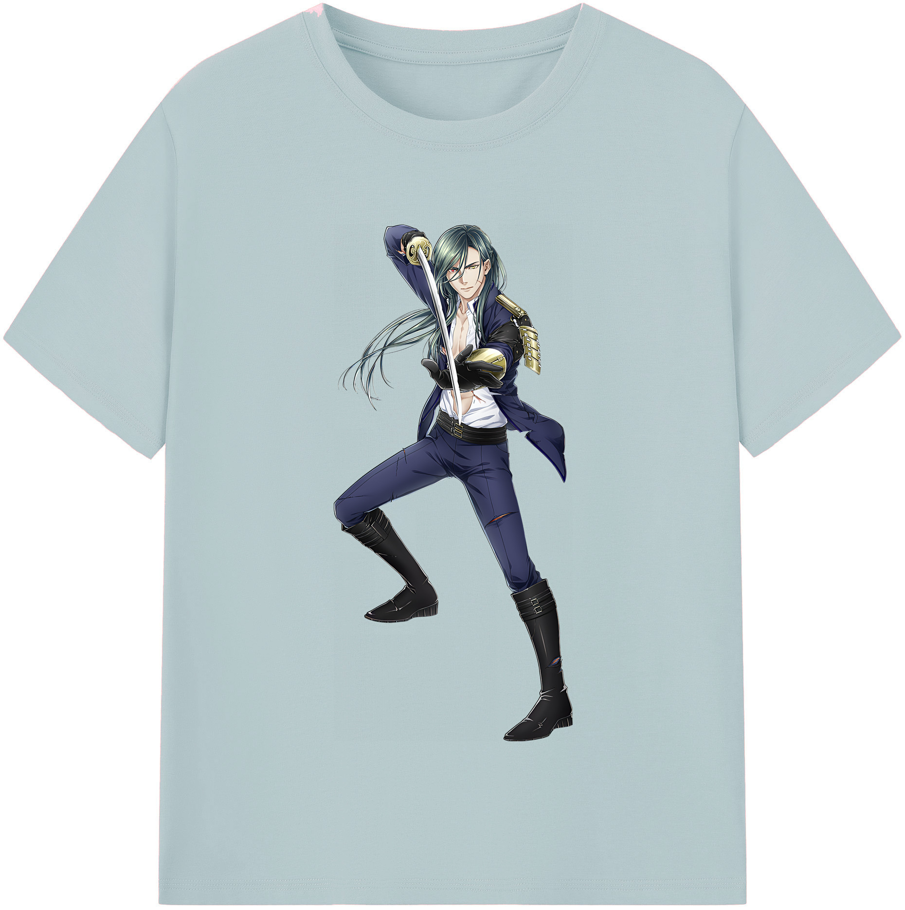 （画像用） 刀剣乱舞 Touken Ranbu 綿100％半袖Tシャツ（フロントプリント）